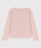 T-shirt a maniche lunghe in cotone bambino unisex  rosa SALINE