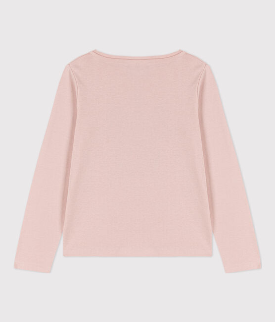 T-shirt a maniche lunghe in cotone bambino unisex  rosa SALINE