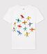 T-shirt girocollo iconica in cotone Donna