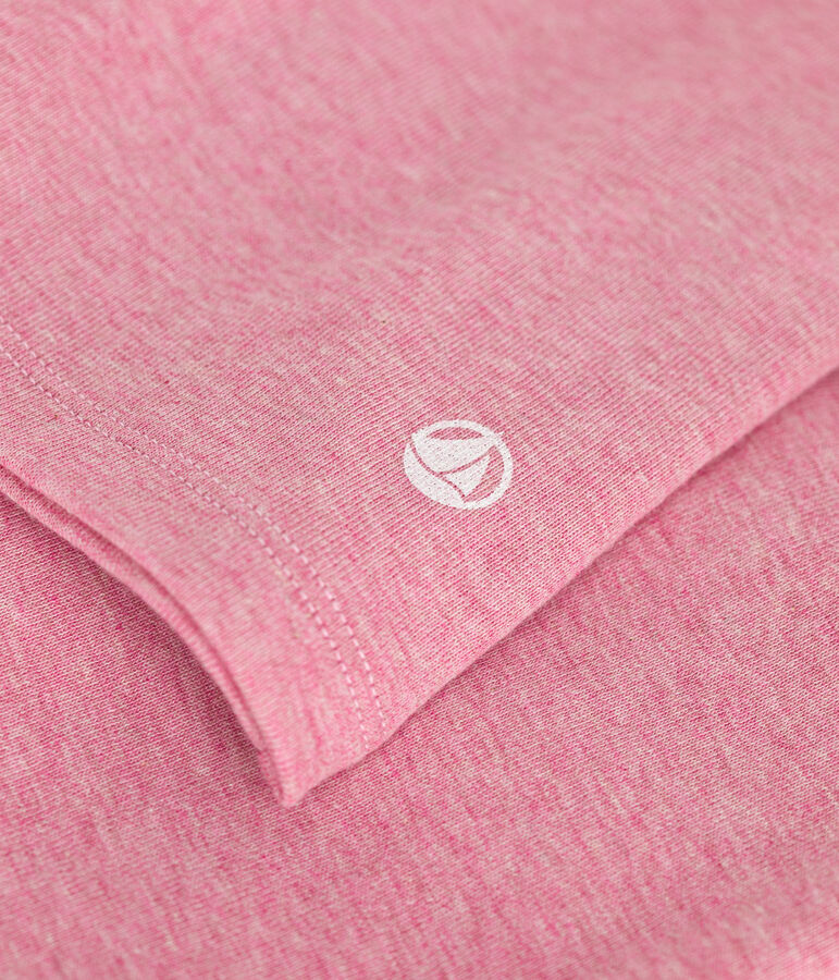 T-shirt L'ICONIQUE cocotte in cotone Donna rosa