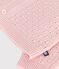 Cardigan in maglia di misto lana e cotone tinta unita neonato rosa JOLI