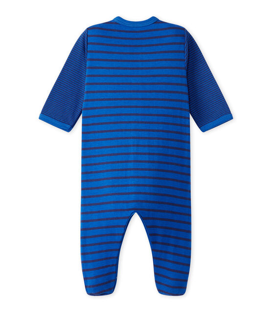 Tutina bebè bambino rigata blu PERSE/blu CHALOUPE