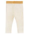 Legging bebè bambina con paillette bianco MARSHMALLOW/rosa COPPER
