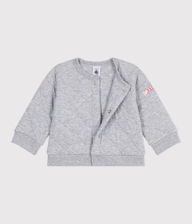 Cardigan in cotone spesso tinta unita neonato FUMEE CHINE