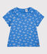 T-shirt a maniche corte in cotone bambina