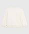Felpa donna in cotone ecru MILK