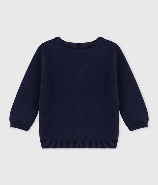 Cardigan in tricot bebè blu SMOKING