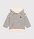 Maglia con cappuccio in tessuto felpato spazzolato bambina/bambino