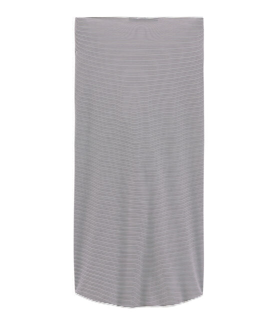 Pareo donna blu ABYSSE/bianco LAIT