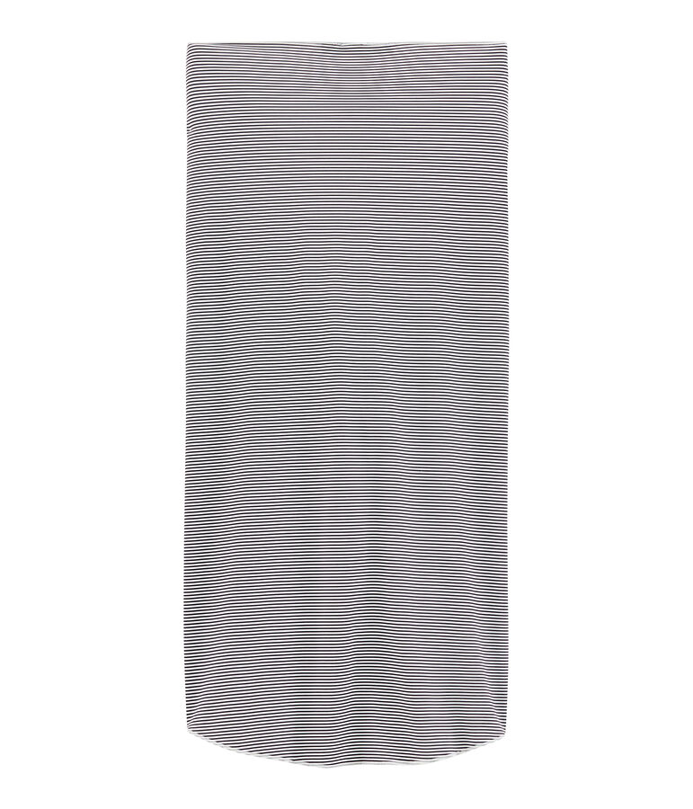 Pareo donna blu ABYSSE/bianco LAIT