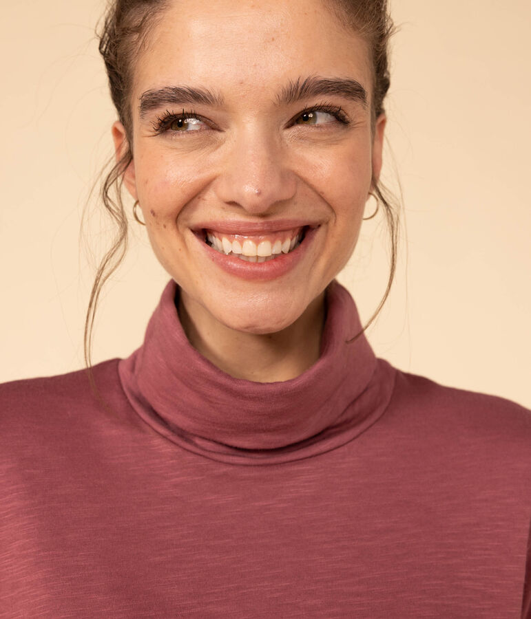 T-shirt dolcevita LE DROIT in cotone Donna marrone