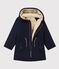 Parka bambina blu SMOKING