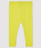 Leggings bebè femmina giallo EBLOUIS
