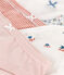 Confezione da 5 slip bambina in cotone variante 1