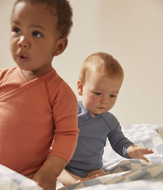 Confezione da 3 body a maniche lunghe bebè in cotone variante 1