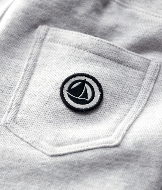 Pantaloni in molleton bebè. grigio BELUGA CHINE