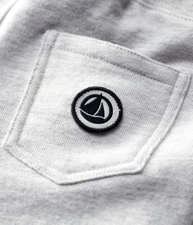 Pantaloni in molleton beb&egrave;. BELUGA CHINE