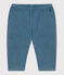 Pantalone di velluto a costine sottili per neonati blu ROVER
