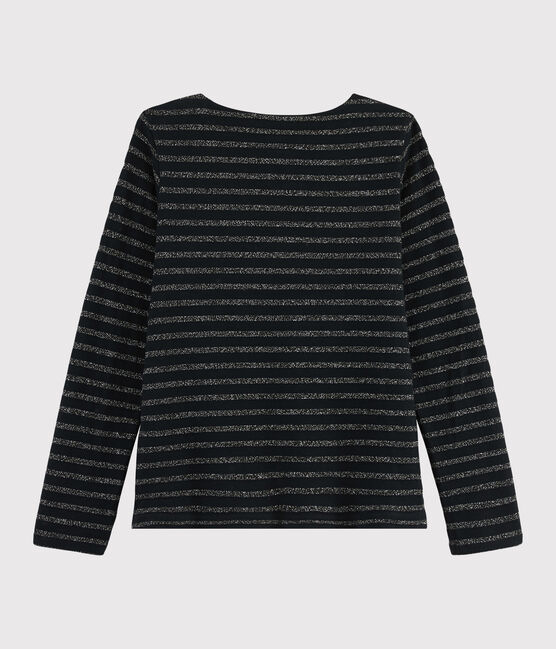 Marinière luccicante Donna nero NOIR/ NOIR ARGENT BRILLANT