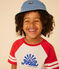 Cappellino alla pescatora in denim blu bambino blu DENIM CLAIR