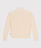 Cardigan a costa inglese in cotone donna ecru AVALANCHE