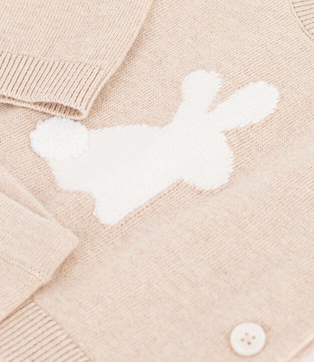 Completo neonato in maglia lavorata fantasia PAIN