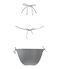 Costume due pezzi donna blu ABYSSE/bianco LAIT