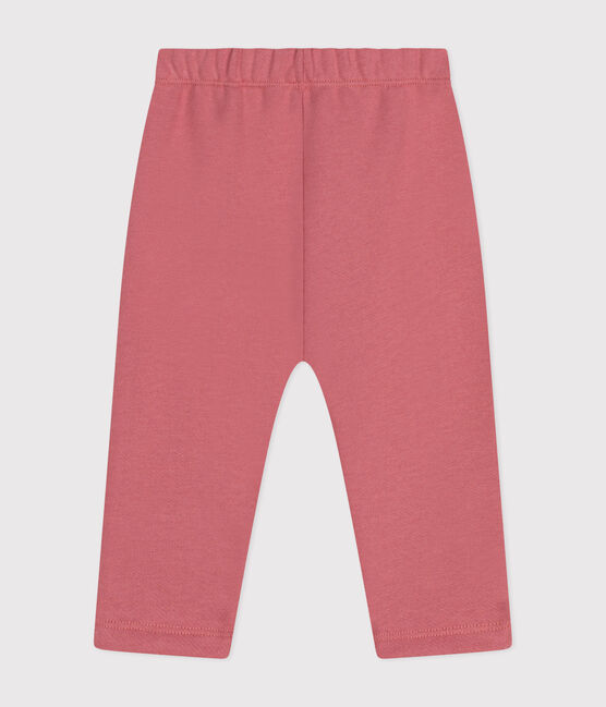 Pantaloni bebè in tessuto felpato  rosa ROSEWOOD