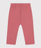 Pantaloni bebè in tessuto felpato  rosa ROSEWOOD