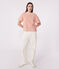 T-shirt Le Boxy in cotone a righe donna rosso AVALANCHE/ SPICY