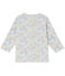 Cardigan per bebè femmina stampato bianco ECUME/bianco MULTICO