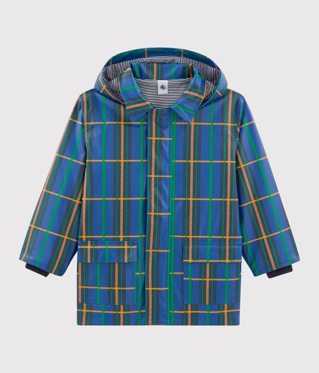 Cerata bambino unisex a scacchi blu/multicolore