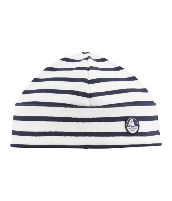 Cappello da marinaio unisex beige COQUILLE/blu SMOKING