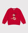 Maglia in tessuto felpato bambino rosso CORRIDA