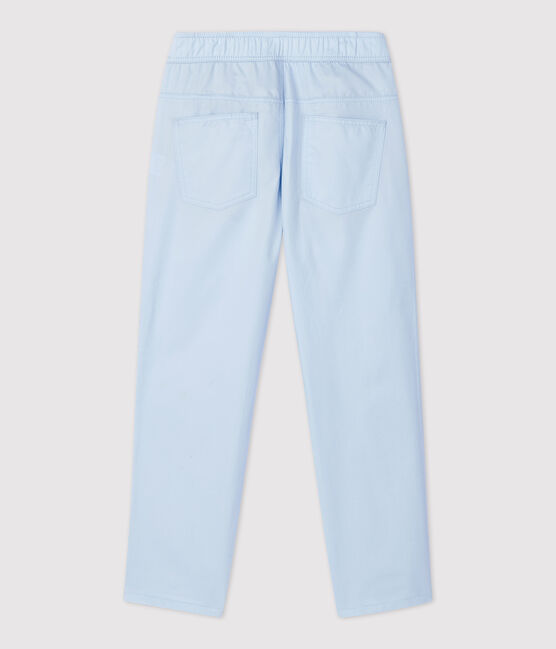Pantaloni regular in serge di cotone ragazzo PLEINAIR