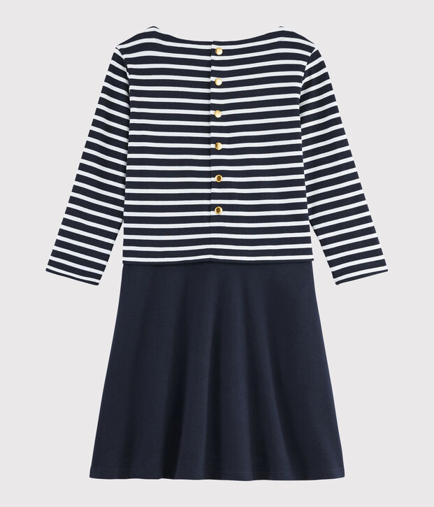Abito marini&egrave;re Donna blu/bianco