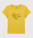 T-shirt a maniche corte in cotone bambina