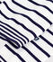 Pullover marinaro in cotone a righe bambino blu MARSHMALLOW/ SOIR