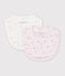 Set di bavaglini in cotone con stampa a fiori neonata multicolore