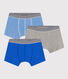 Confezione da 3 boxer in cotone bambino