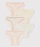 Confezione da 5 slip a cuoricini bambina in cotone variante 1