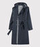 Trench con cappuccio Donna blu SMOKING