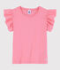 T-shirt a maniche corte in cotone bambina
