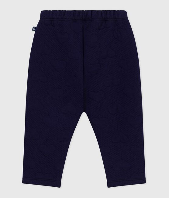 Pantaloni in cotone spesso con motivo a cuori neonata SOIR