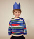 Maglia in tessuto felpato bambino