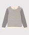 Maglione in cotone marinière Donna bianco AVALANCHE/blu SMOKING