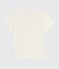 T-shirt a maniche corte con stampa bambina ecru MILK