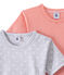 Lotto di 2 t-shirts per bambino a maniche corte bianco LOT