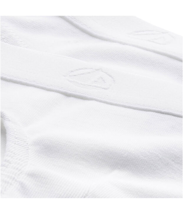 Confezione da 2 slip bianchi ragazzo multicolore