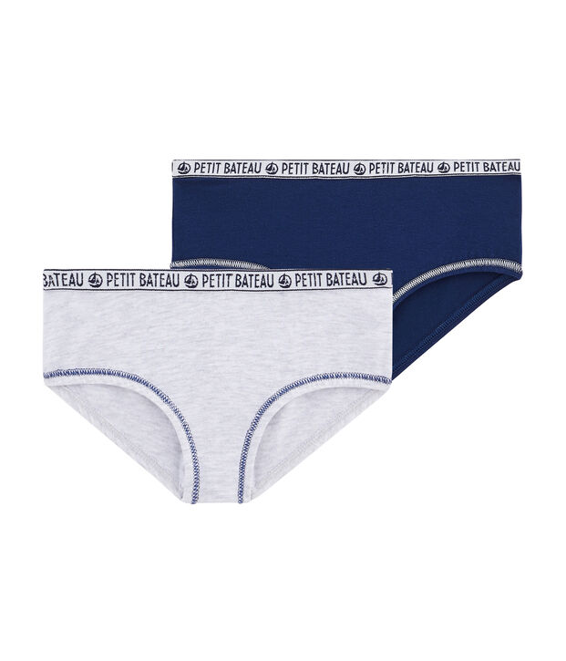 Duo shorty sportivi bambina multicolore